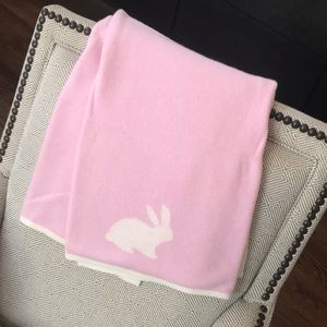 Cashmere baby blanket